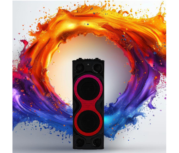 MANTA MINOS PRO SPK1204X800D zestaw głośników BT, karaoke + imkrofon - 1476990 - zdjęcie 5